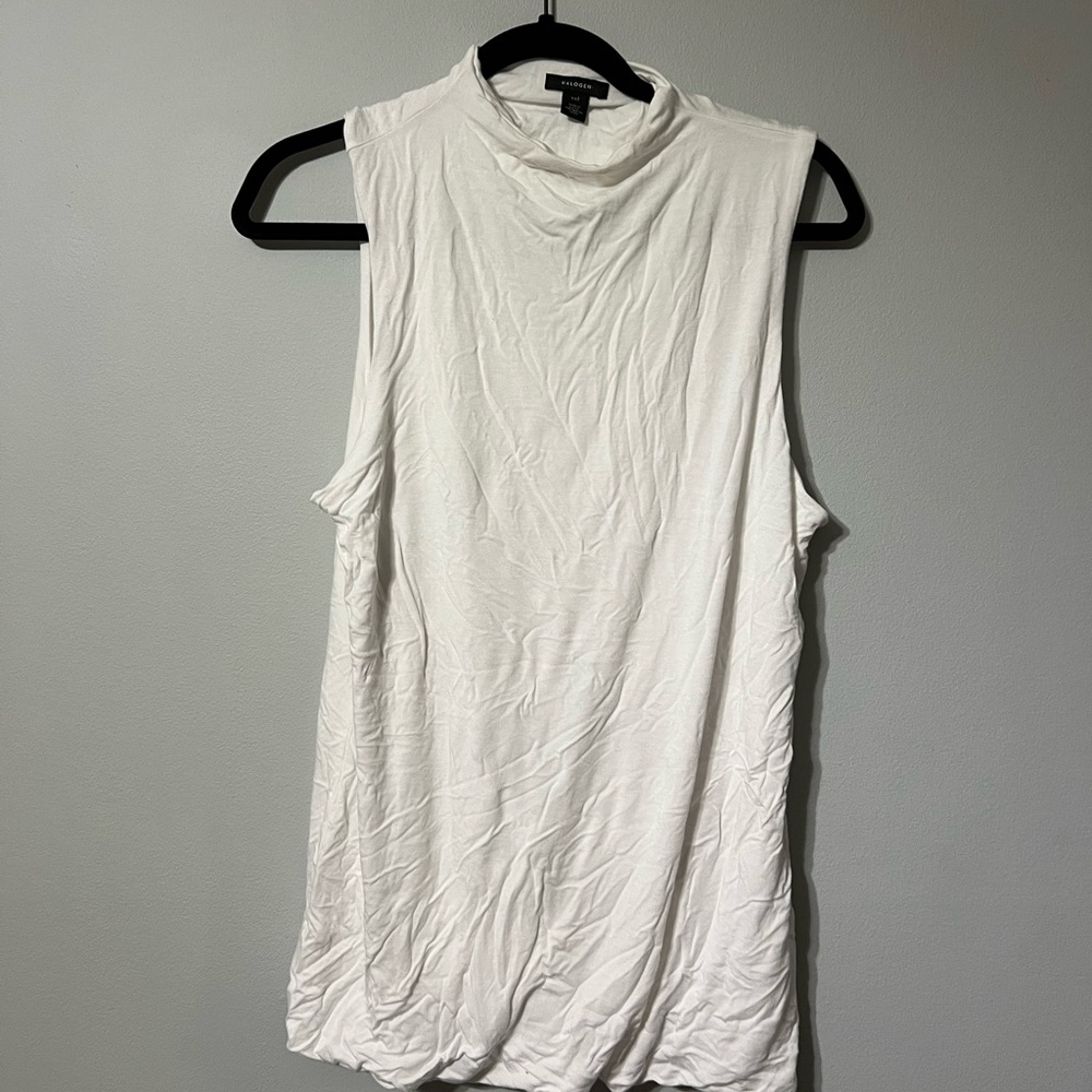White tank top